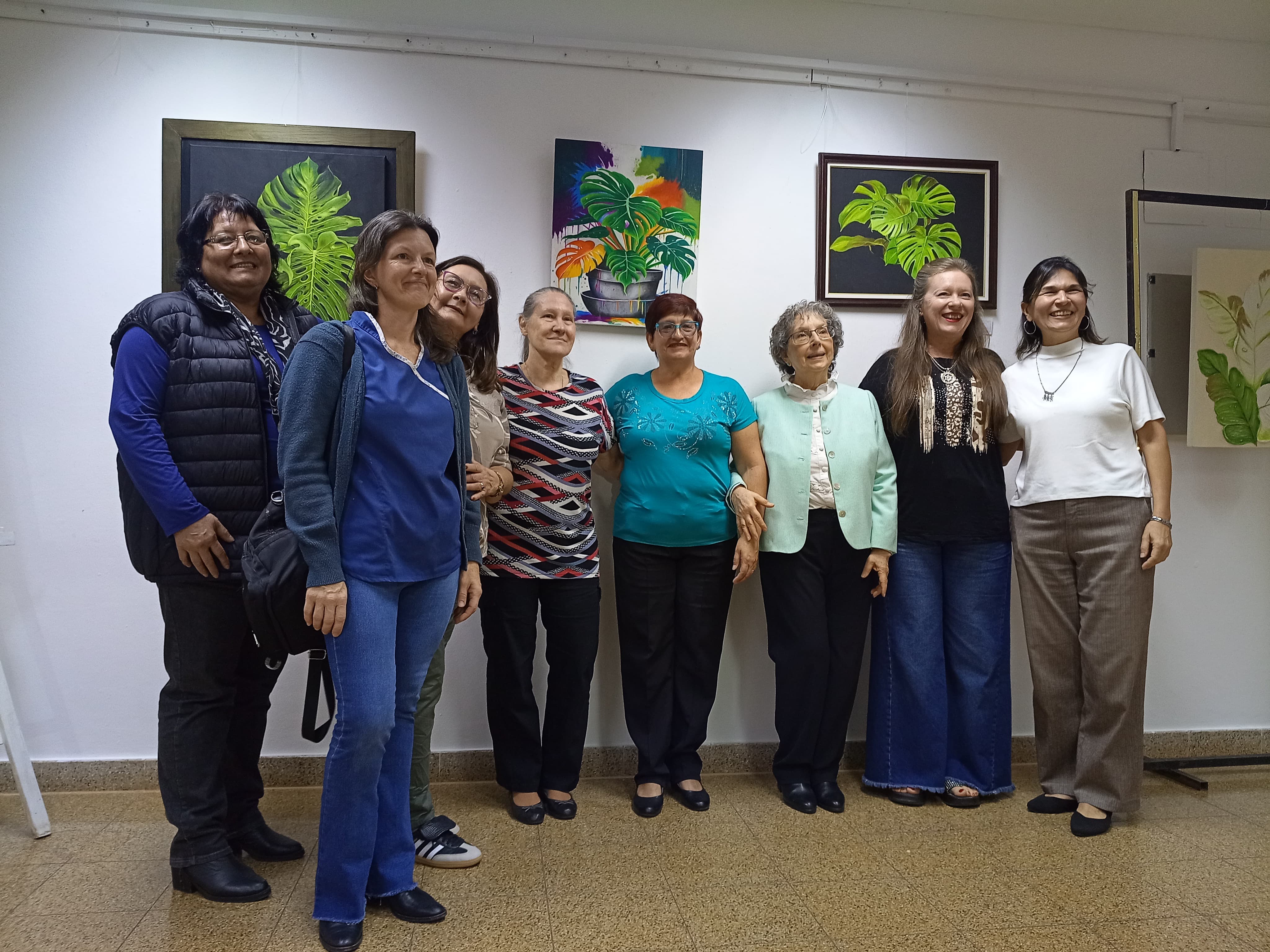 <p>Se inauguró la muestra de pinturas “Caracteres” en el Multicultural</p>